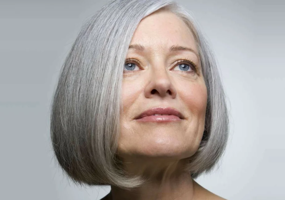 Стрижки для седых волос в 60 лет 2021