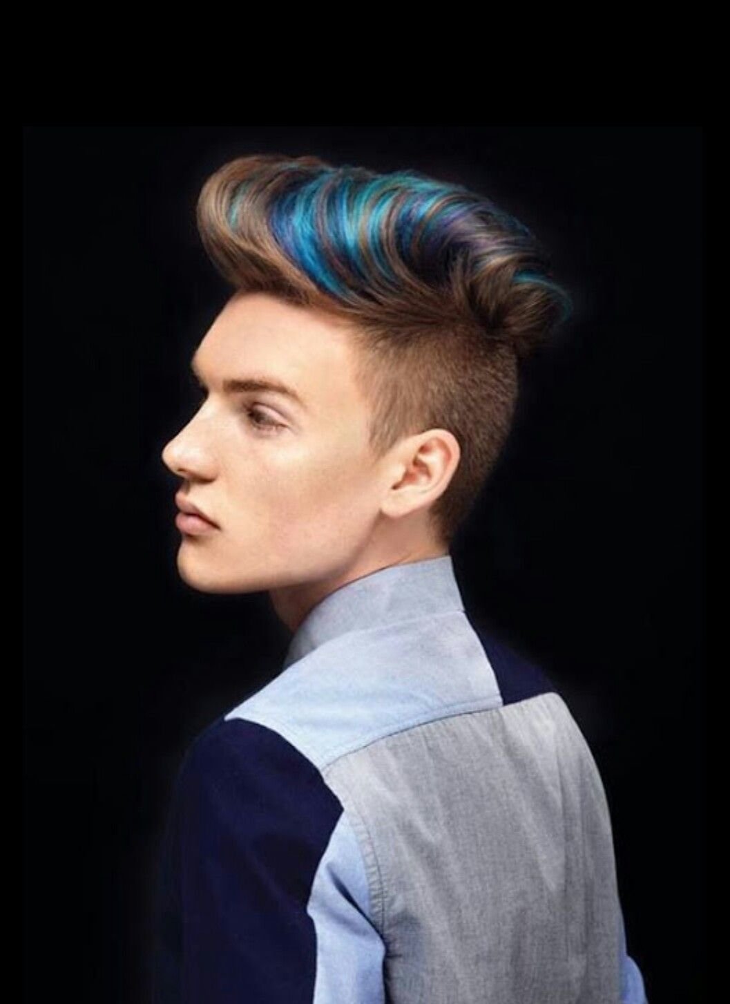 Креативное окрашивание для мужчин