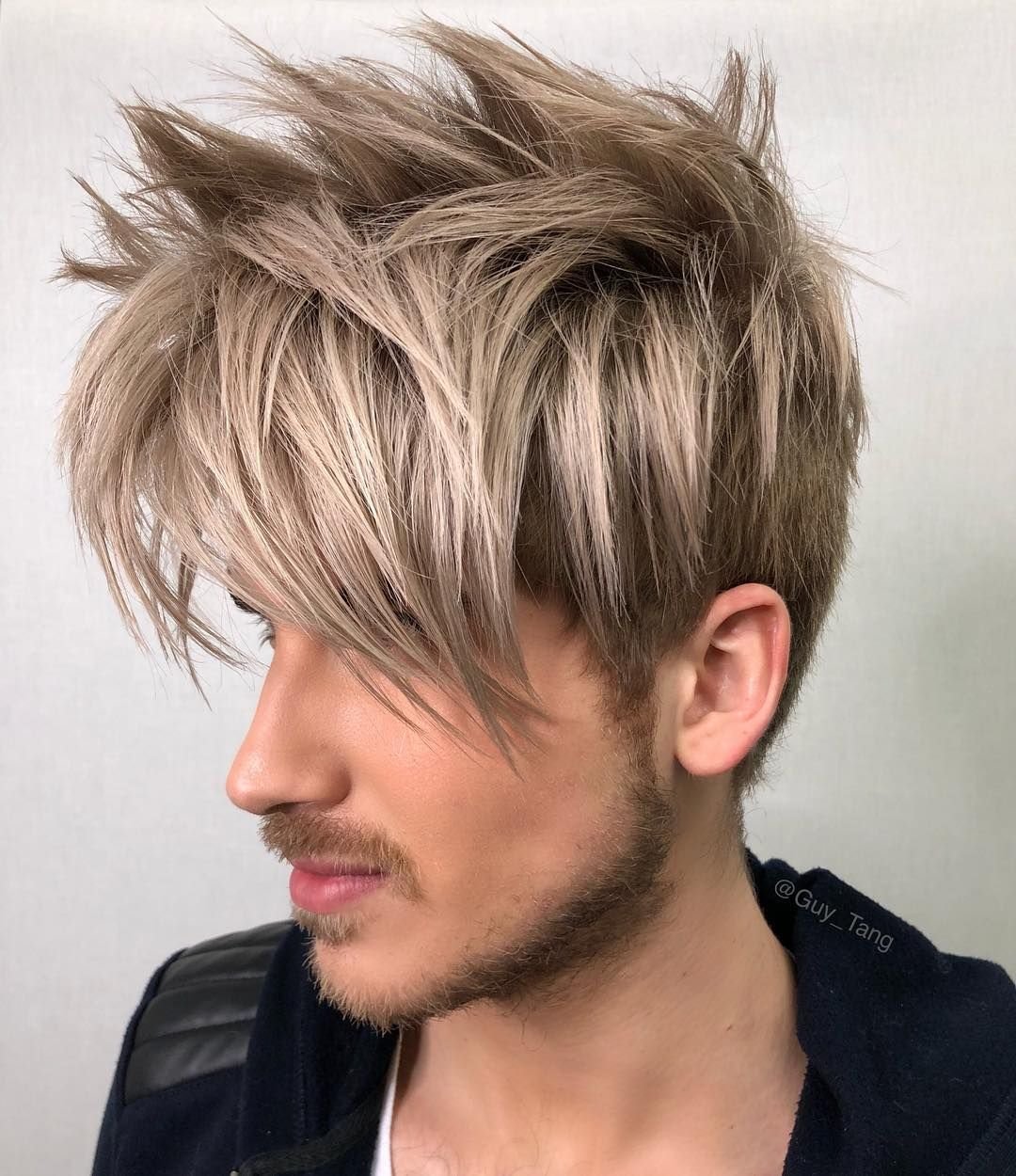 Мелирование волос мужчины