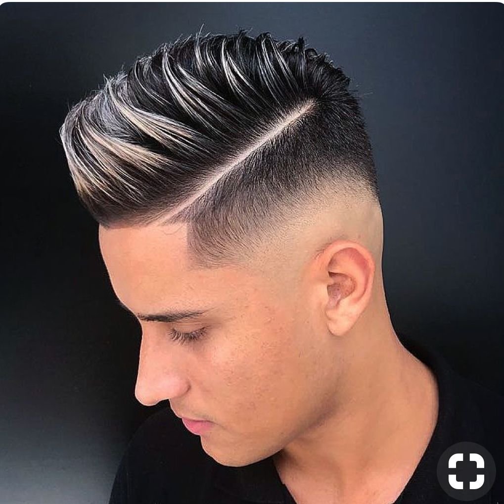 Андеркат фейд пепельный