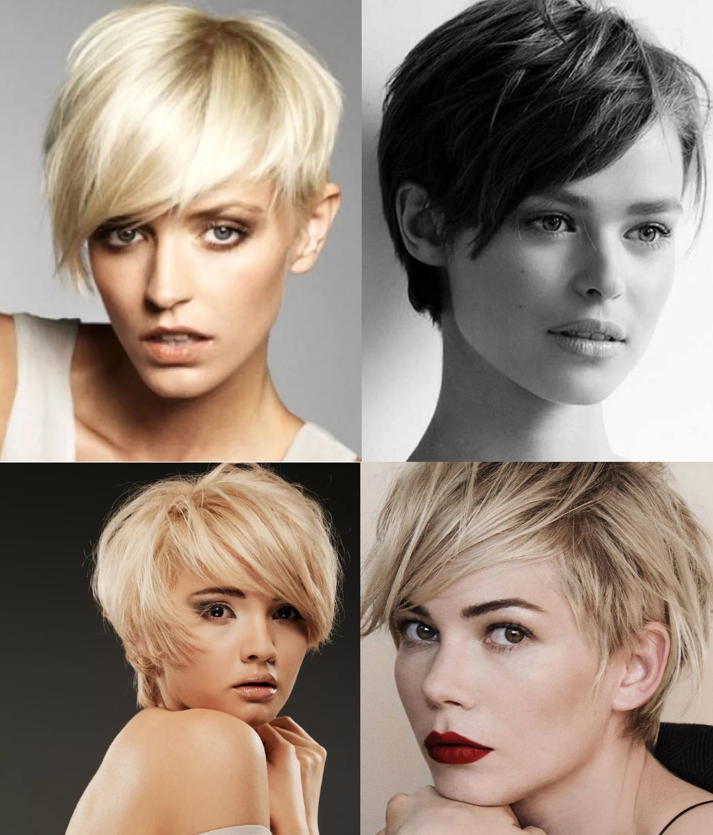 Стрижка асимметрия на короткие