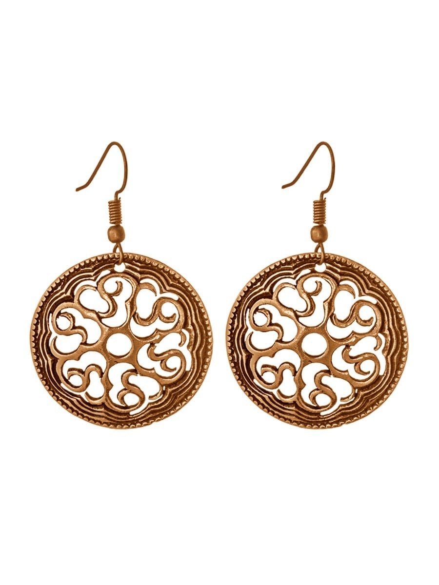 Сережки латунь Велес