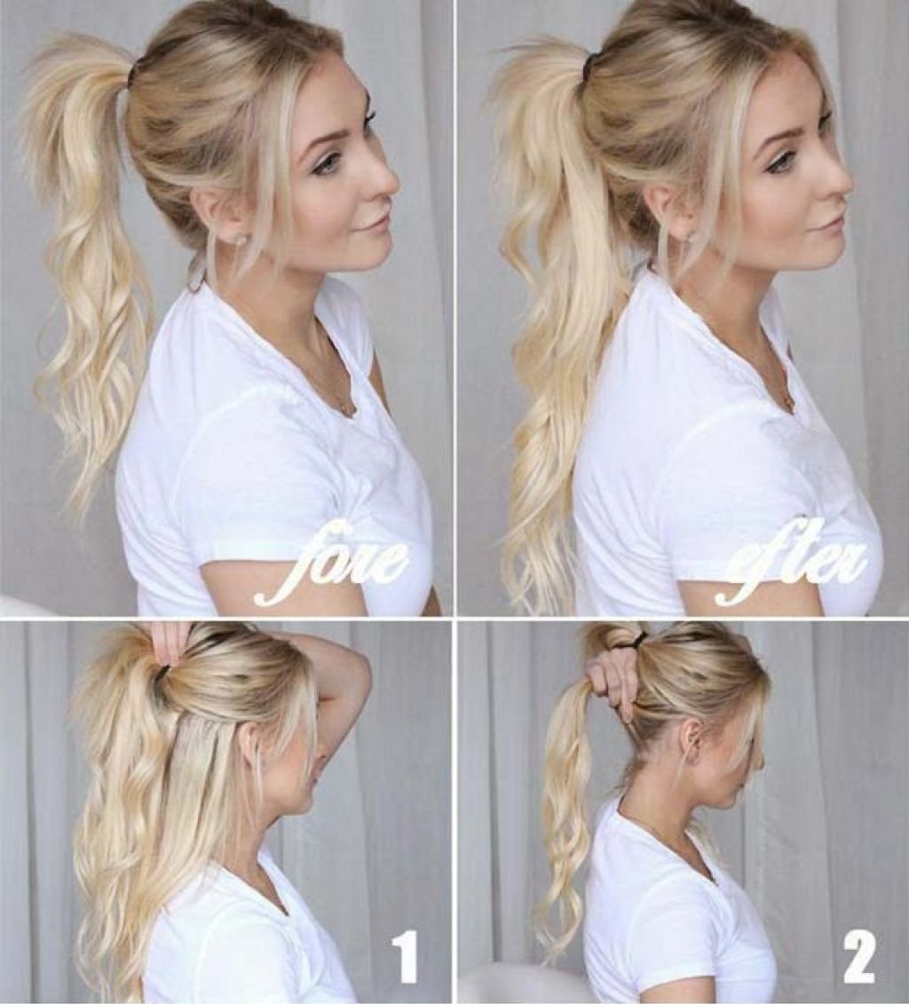 Прически с начесом