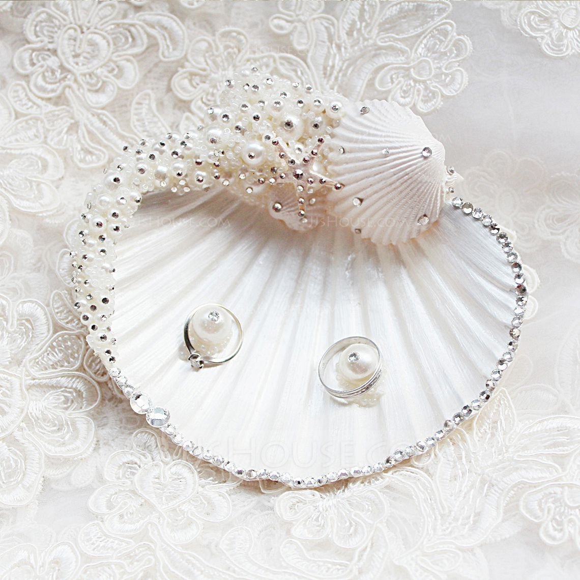 Кольцо Ракушка