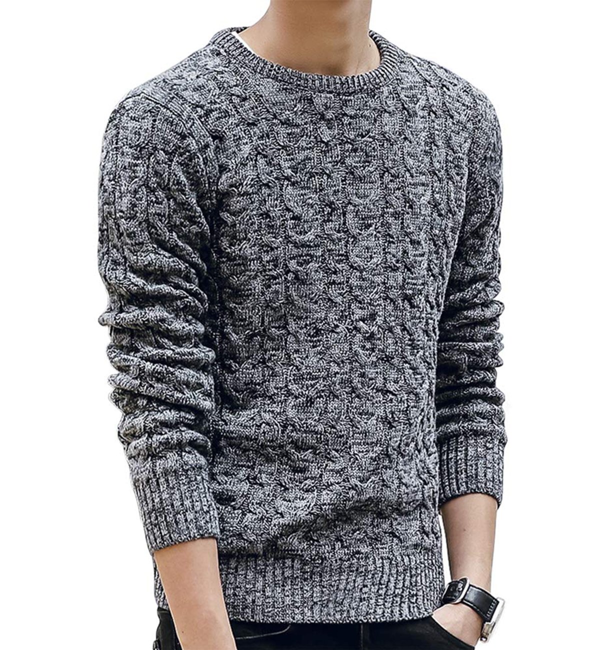 Стильный мужской свитер