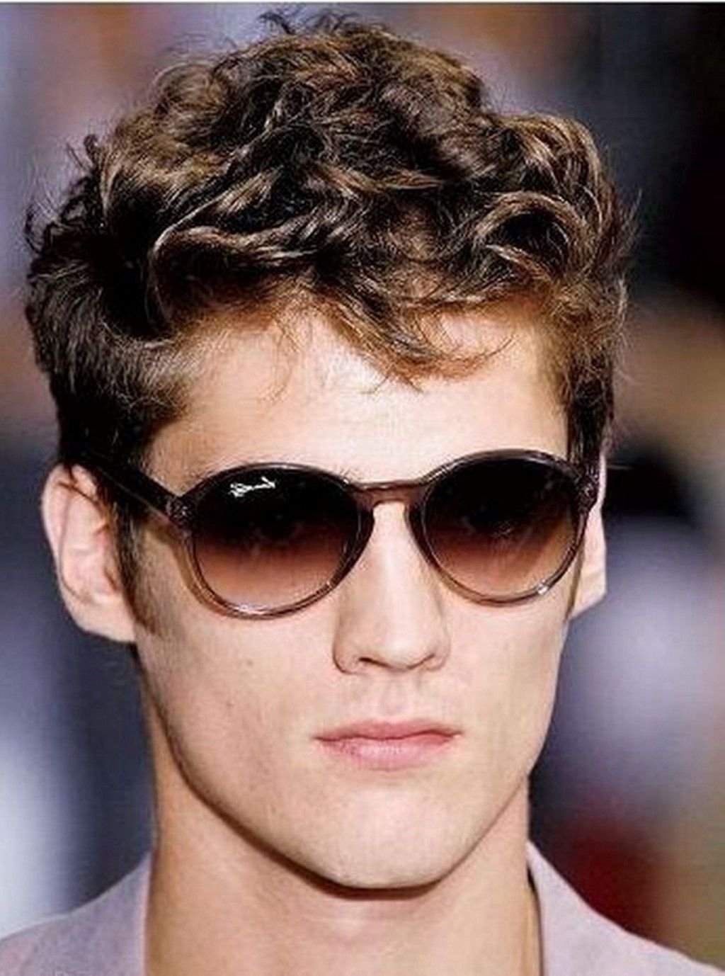 Мужские стрижки на кудрявые волосы