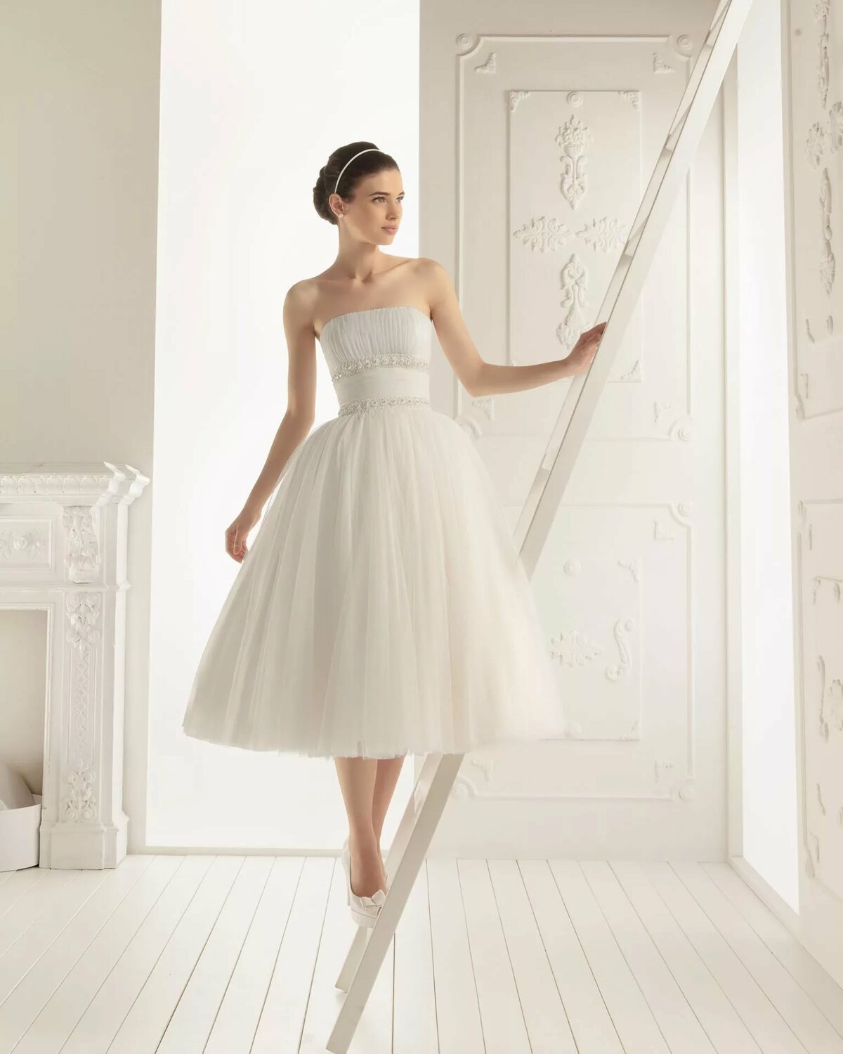 Свадебные платья для невысоких