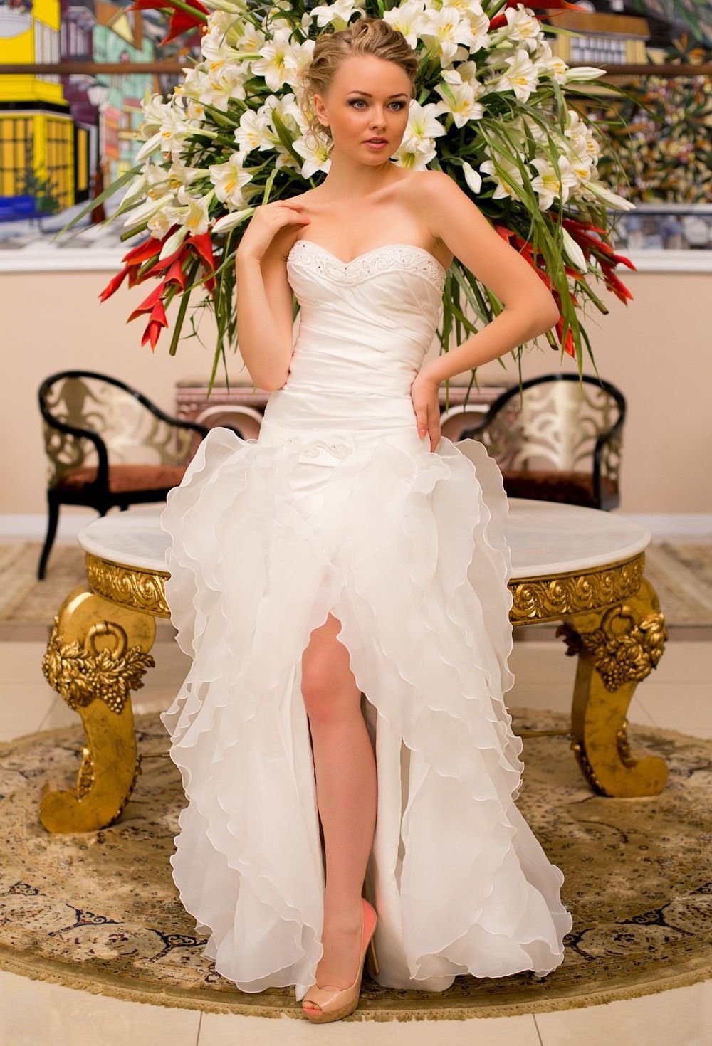 Свадебные платья для худых