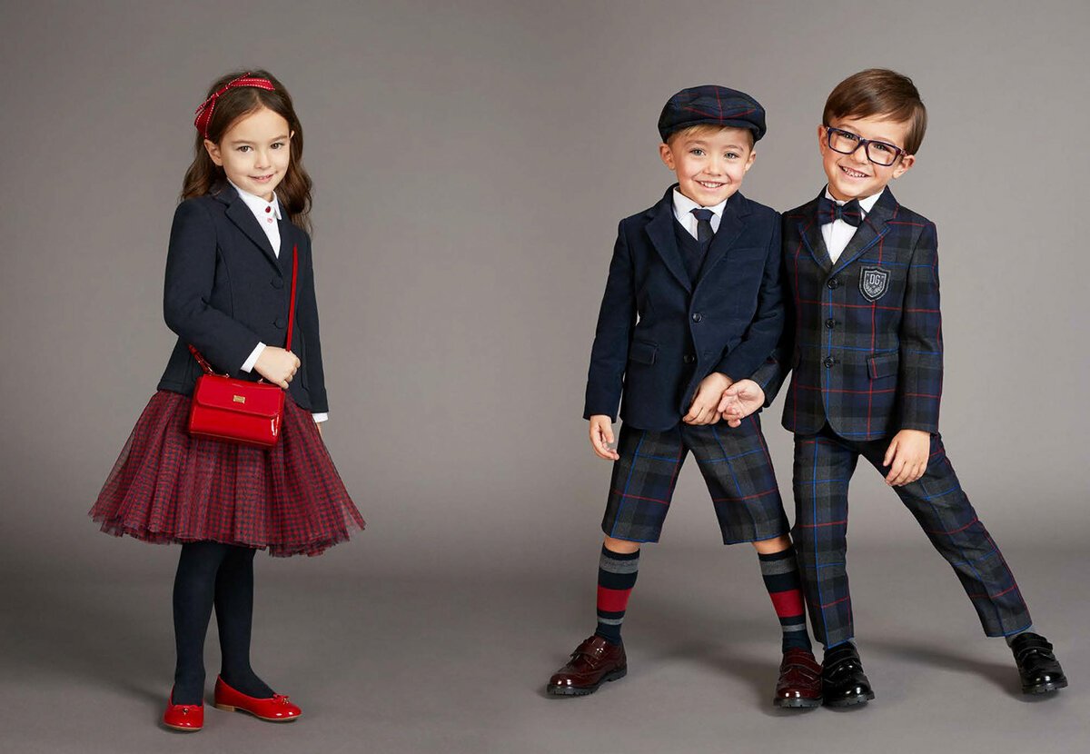 Школьная форма Дольче Габбана 2017