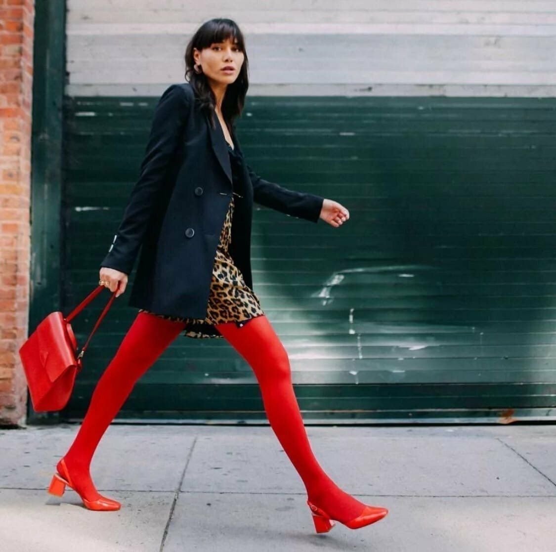 Колготки стрит стайл