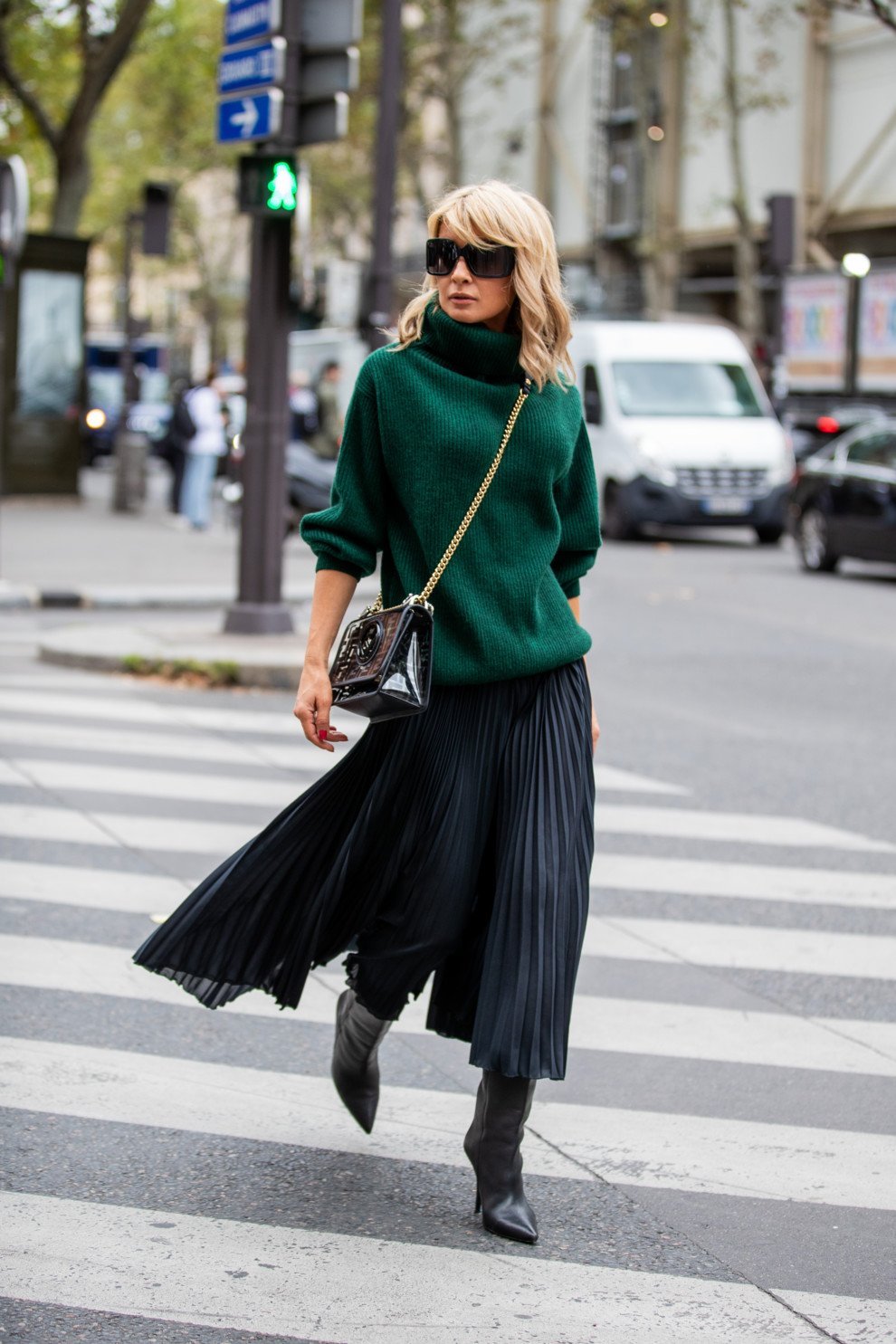 Многослойный образ в одежде