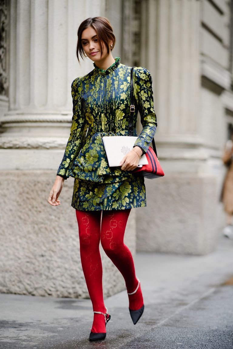 Колготки стрит стайл 2021