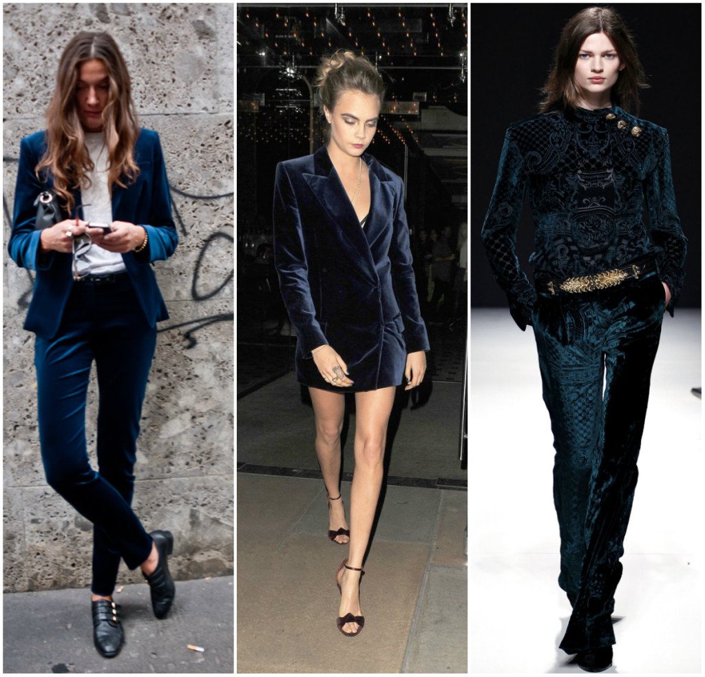 Велюровый пиджак женский