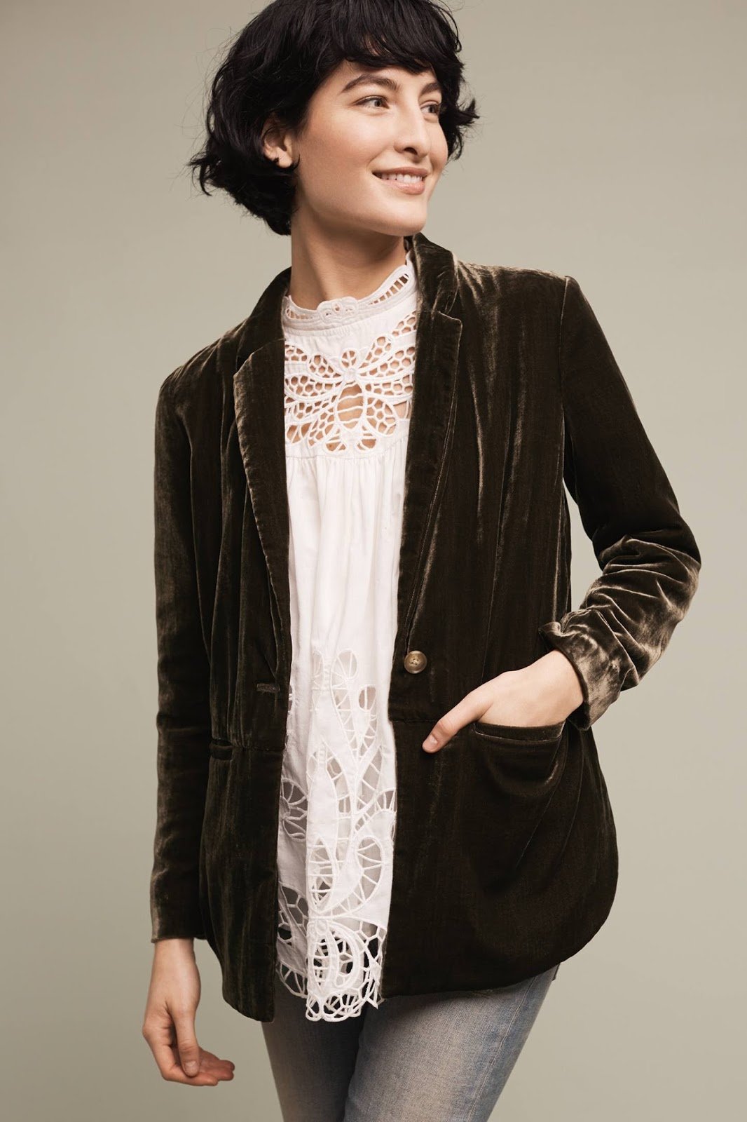 Вельветовый пиджак стрит стайл