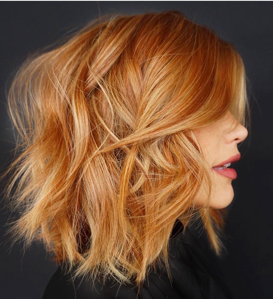 Медовый блонд балаяж