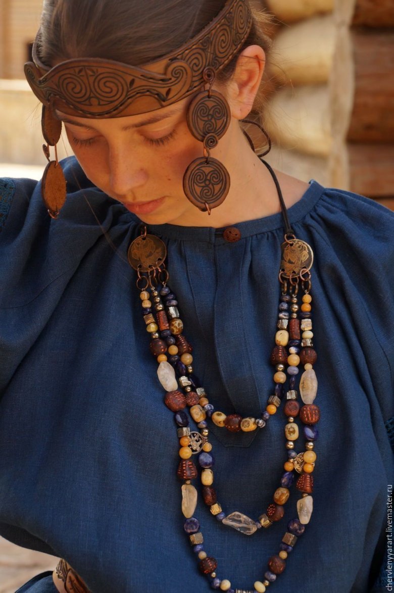 Очелье на голову в древней Руси