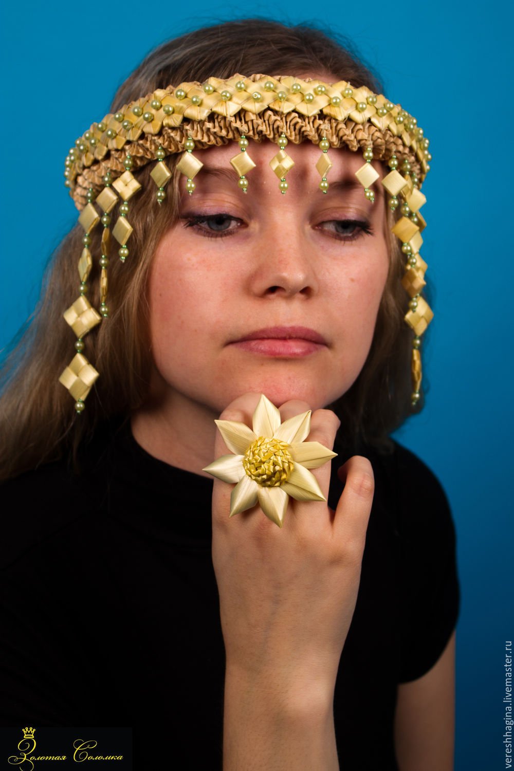 Очелье на голову в древней Руси