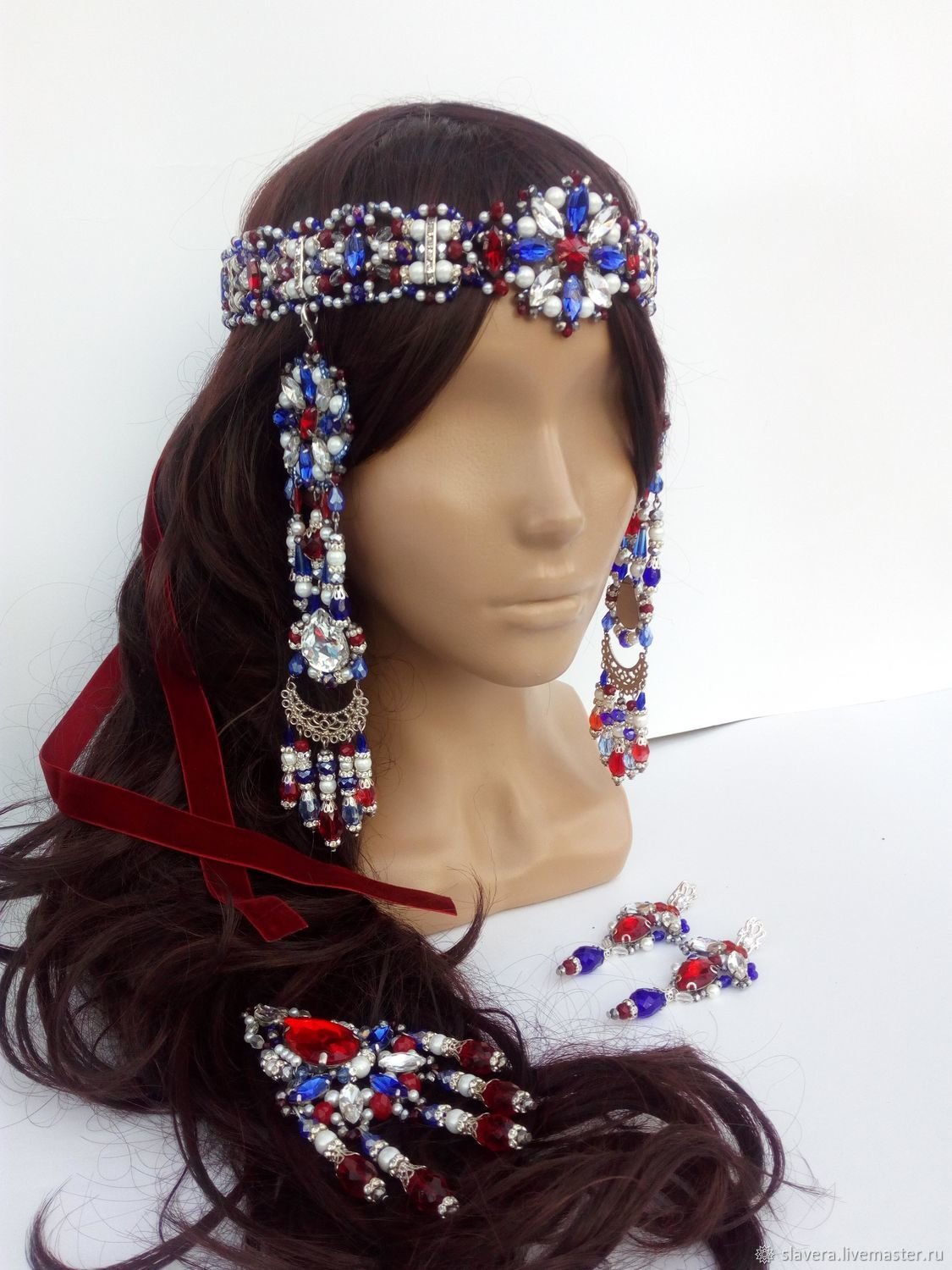 Очелье с ряснами