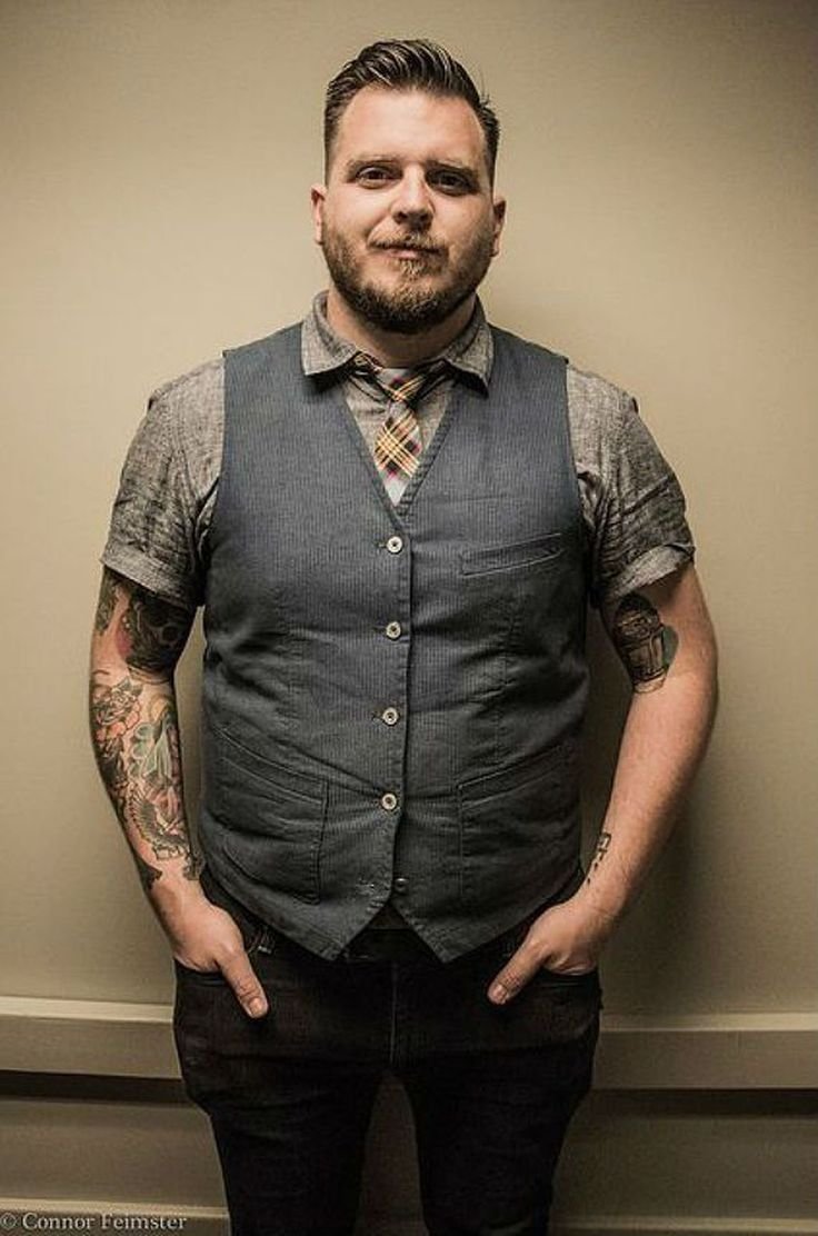 Мужской стиль плюс сайз