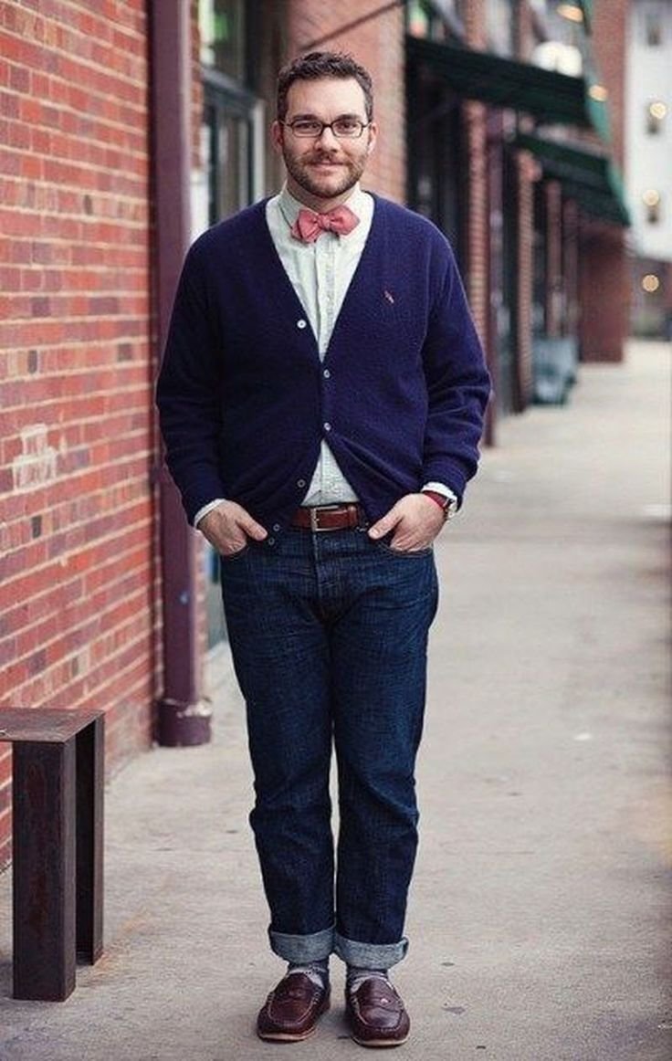 Стильная одежда для полных парней