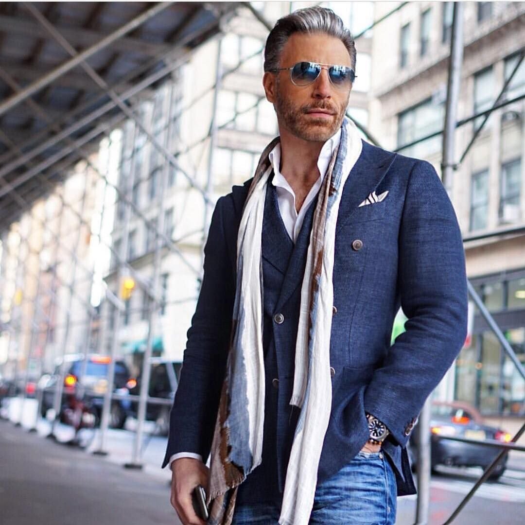 Стиль одежды для полных мужчин