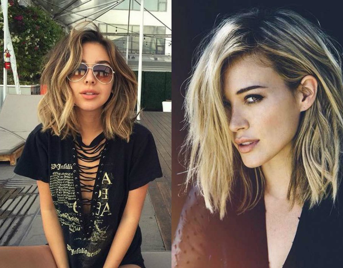 Омбре на короткие волосы до плеч