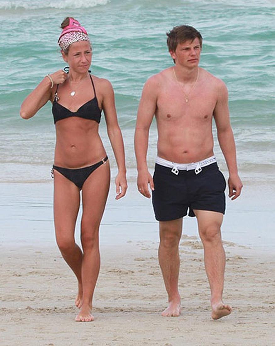 Юлия Барановская и Андрей Аршавин