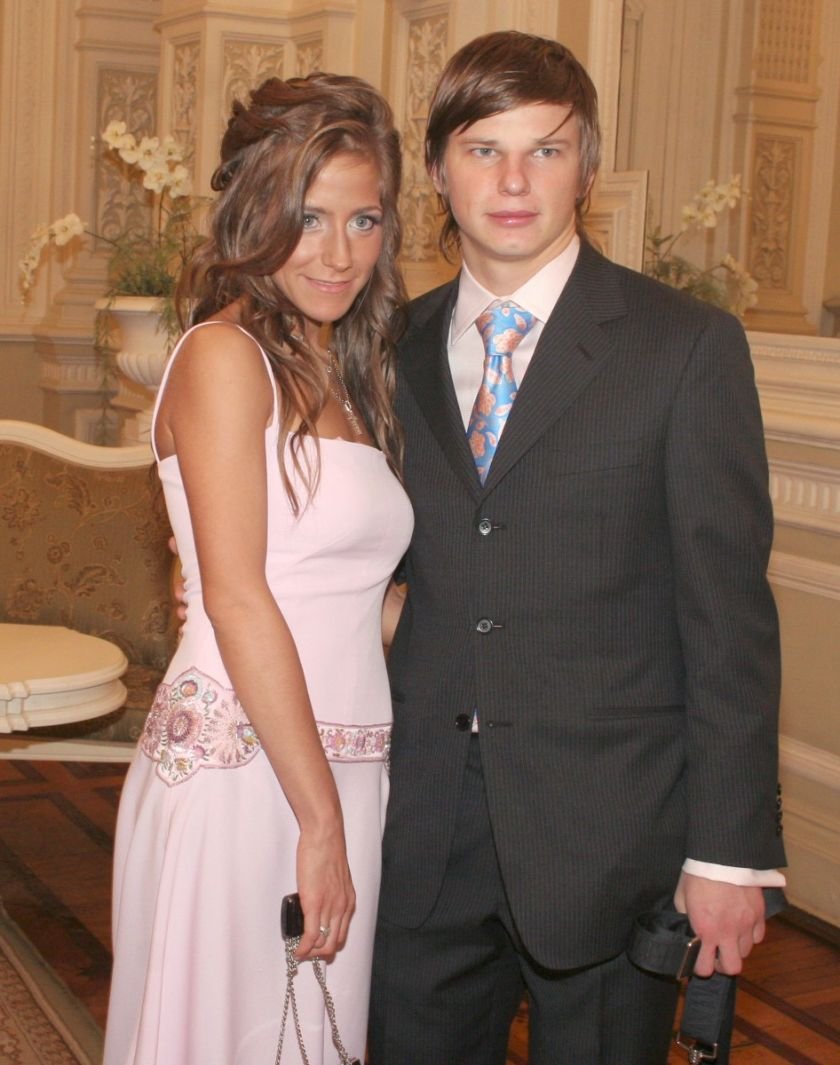 Юлия Барановская и Андрей Аршавин