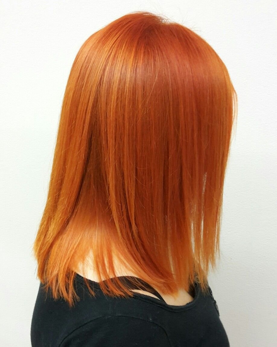 Окрашивание в рыжий цвет