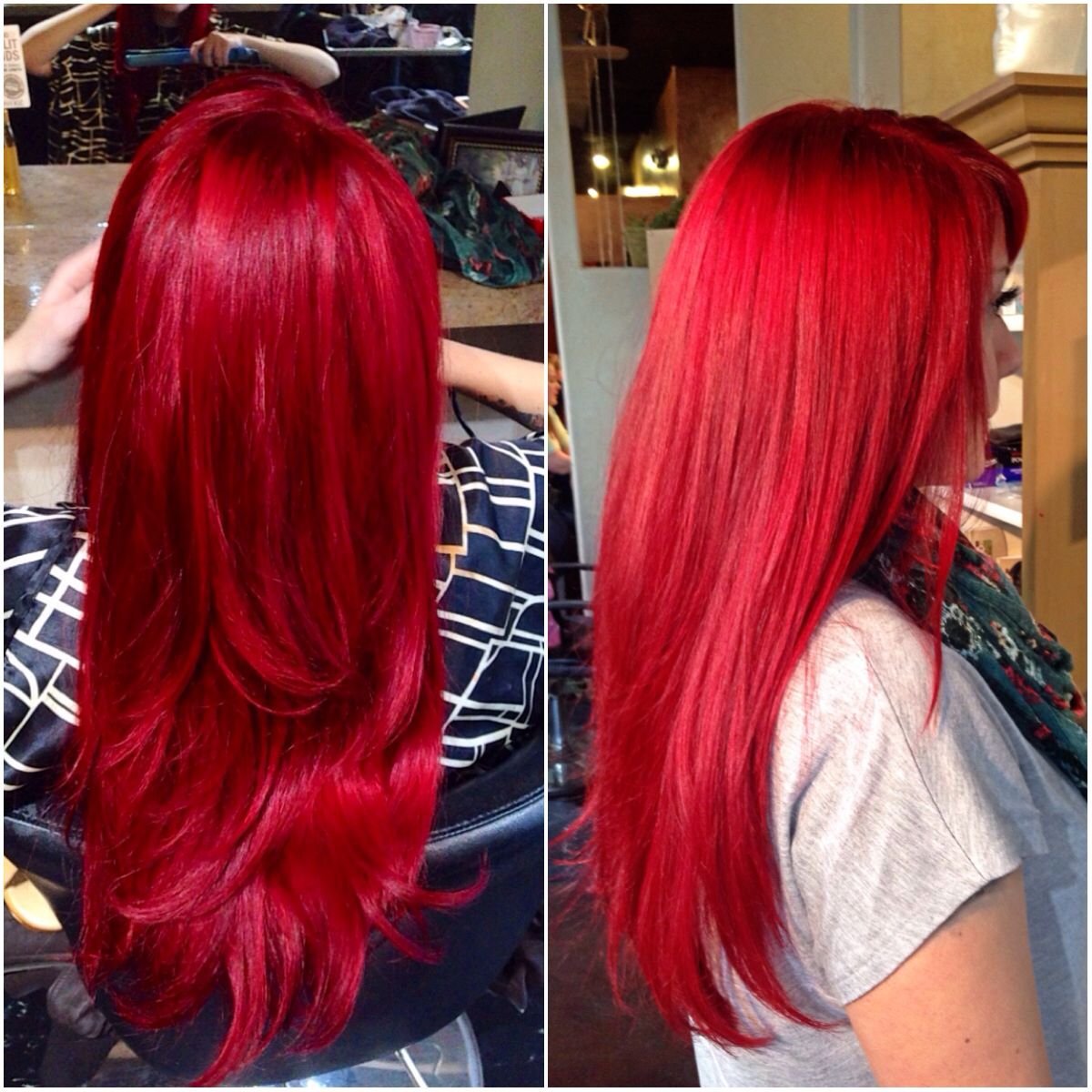 Красные волосы без осветления на темных волосах. Ярко красное окрашивание волос. Окрашивание в красный цвет. Покрасить волосы в красный. Окрашивание волос в красные оттенки.