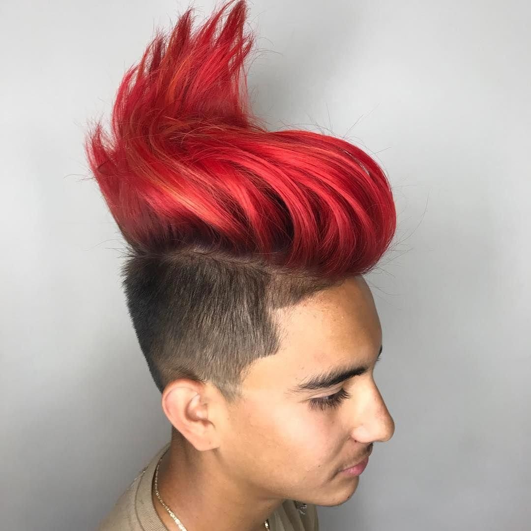 Красные волосы мужские