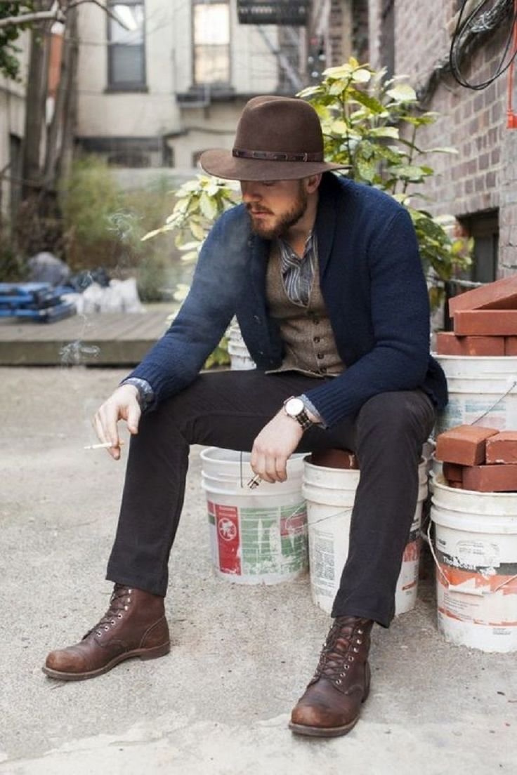 Мужской оверсайз стрит стайл