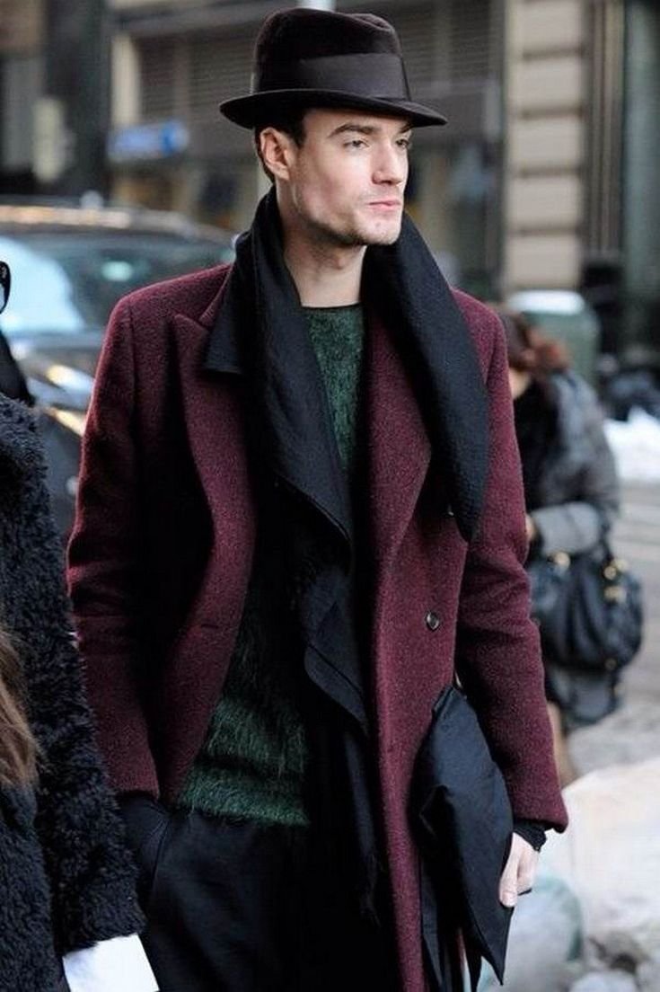 Шляпа мужская стиль лук