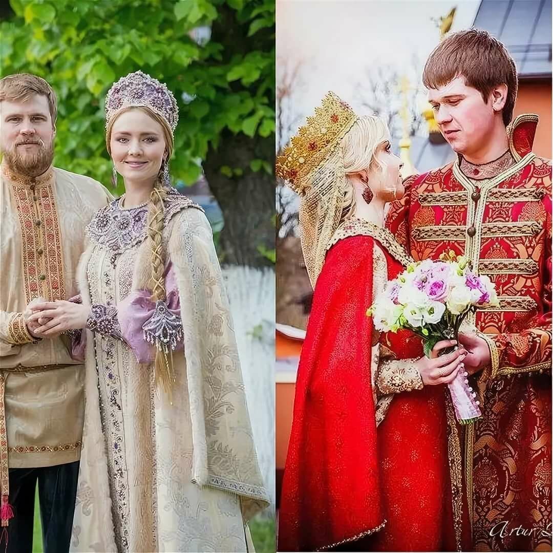 Свадьба в русском народном стиле