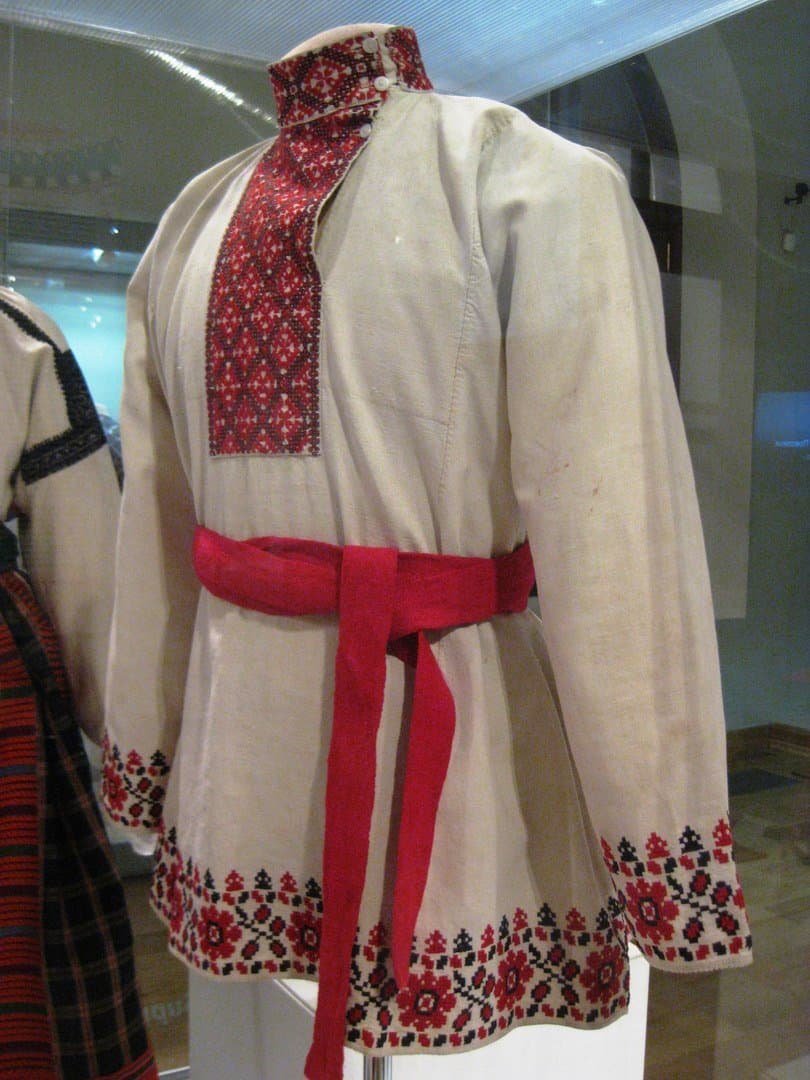 Мужская рубаха Тверская Губерния конец 19 века