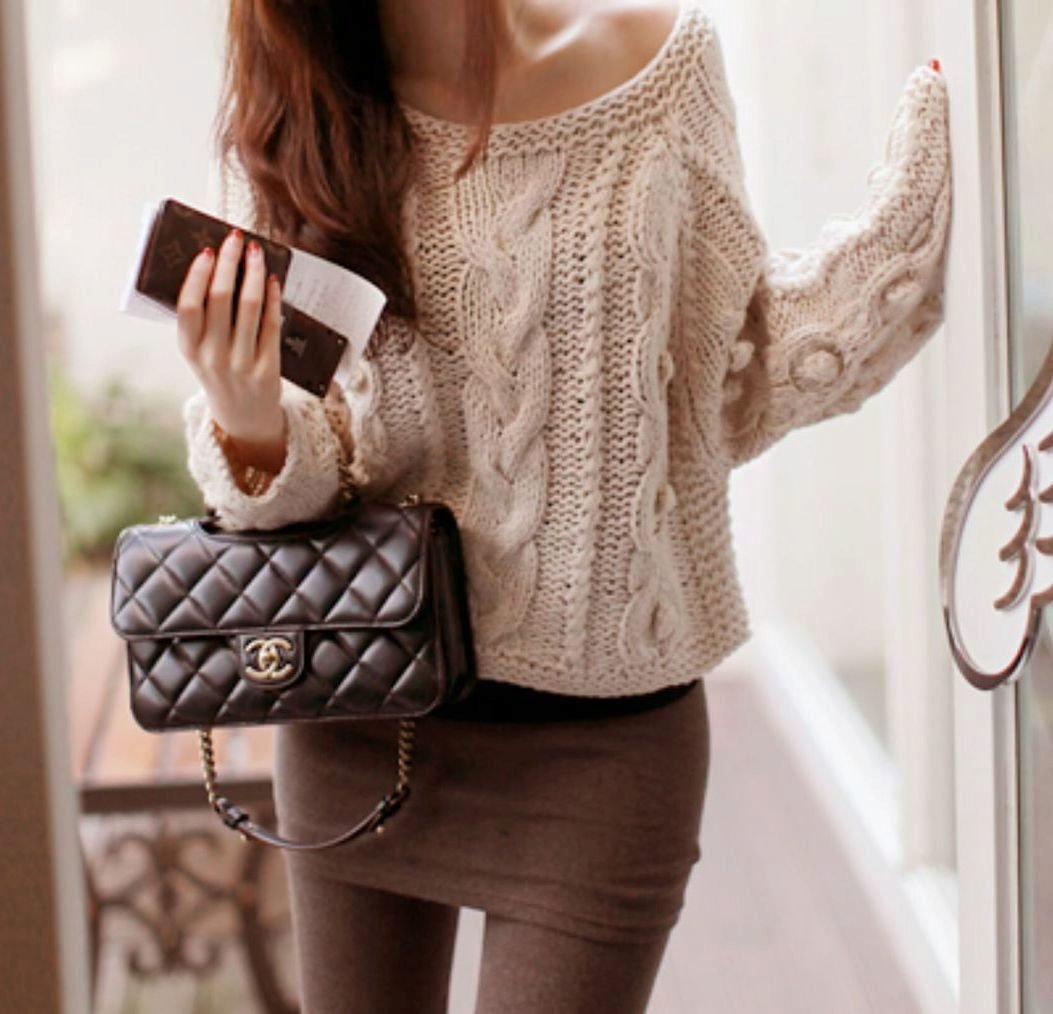 Стильные вязаные вещи для детей