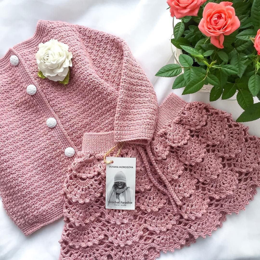 Вязаные детские вещи