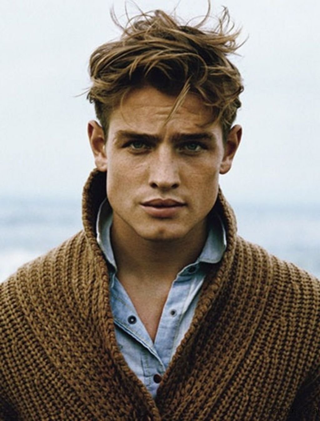 Мужские стрижки небрежные