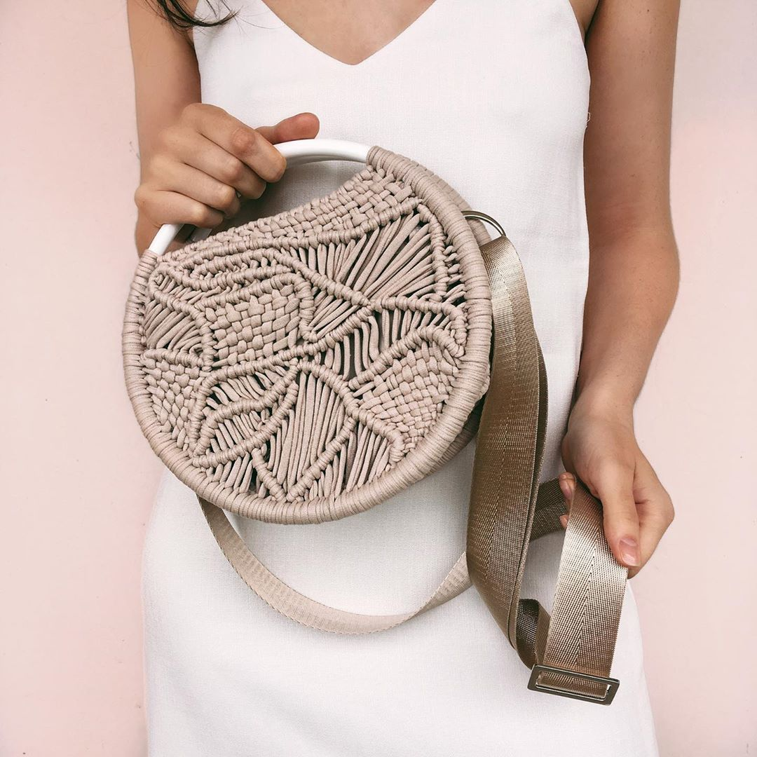 АВОСЬКА из трикотажной пряжи