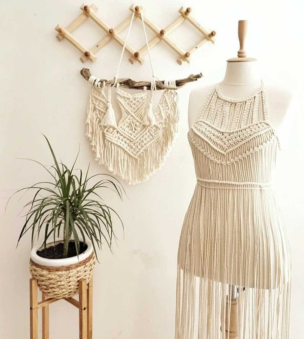 Макраме одежда