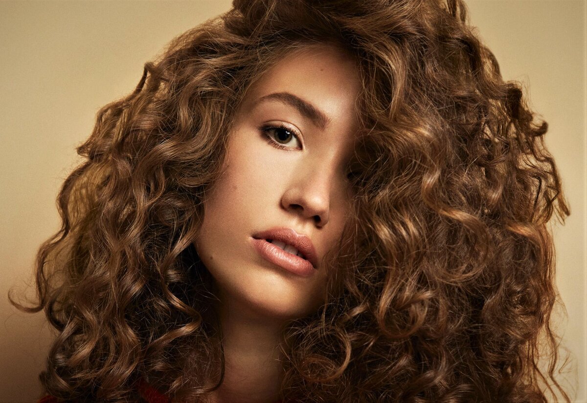 Афро кудри биозавивка