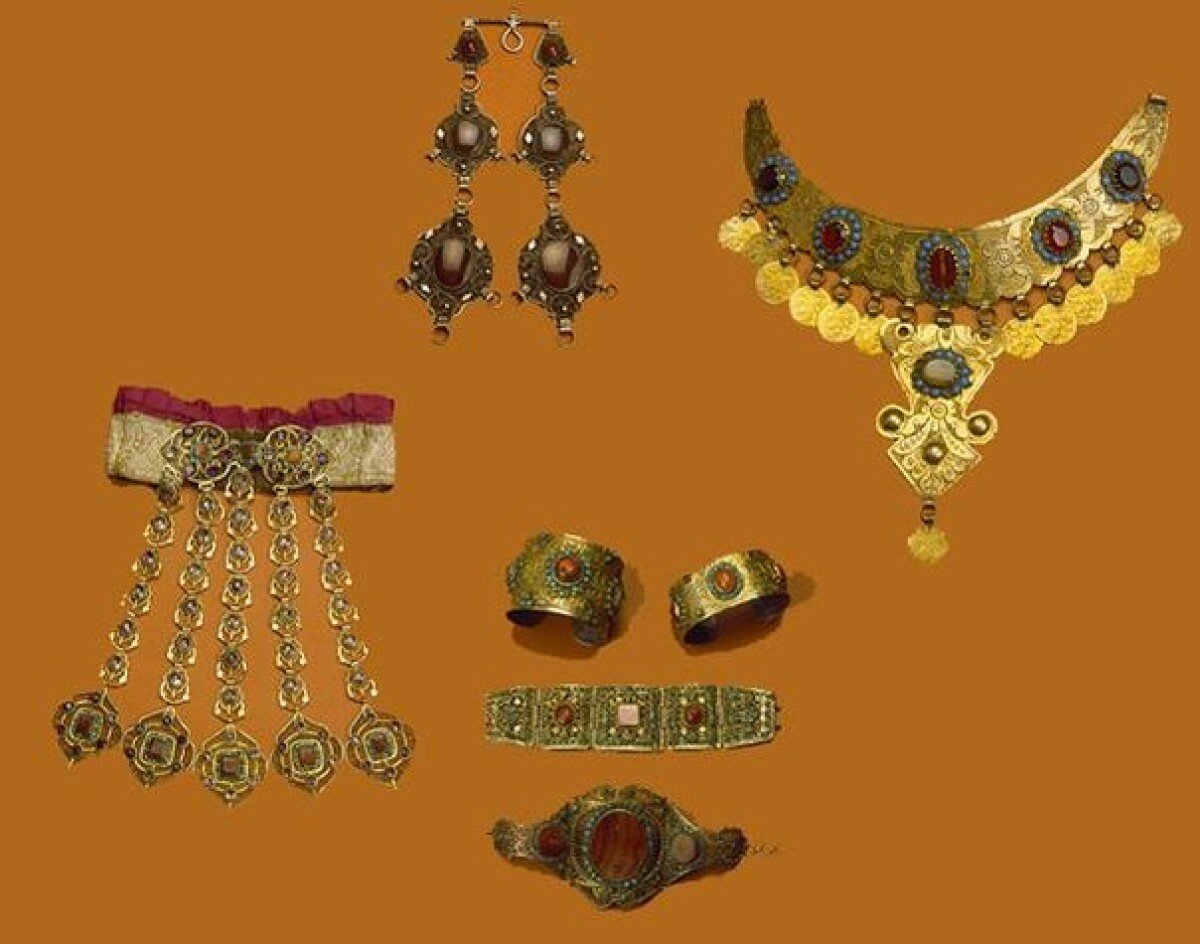 Украшения татарского национального костюма накосник