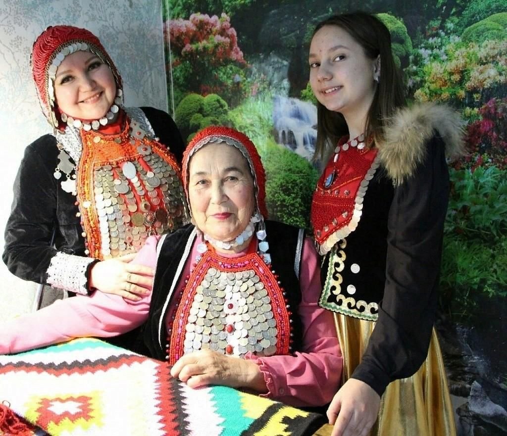 Башкирский национальный костюм тушелдерек