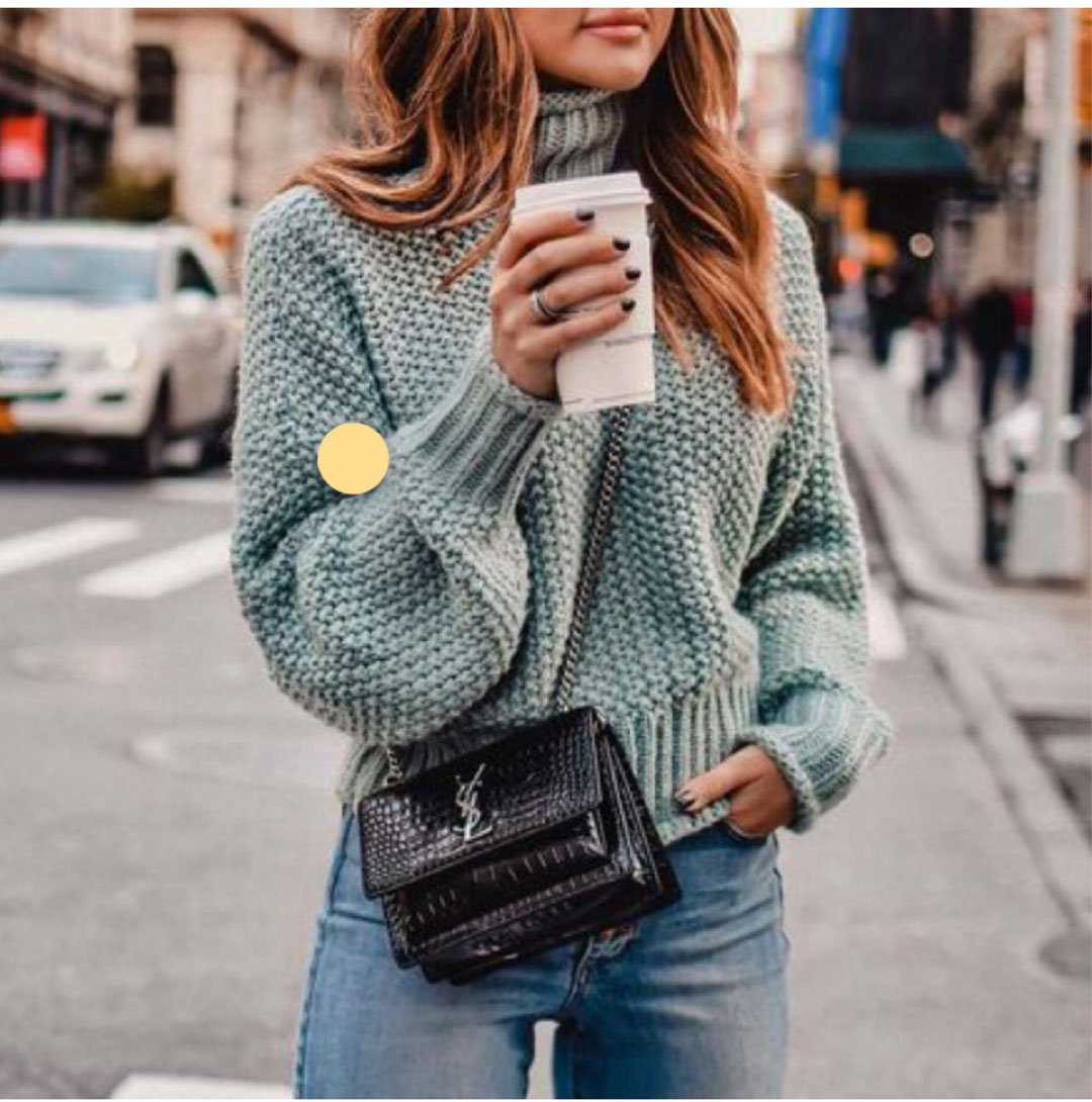 Крутые образы со свитером