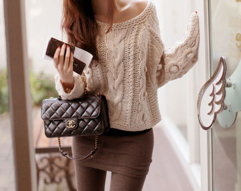 Стильные вязаные вещи