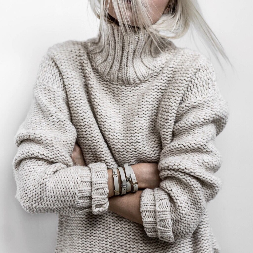 Стильные вязаные вещи