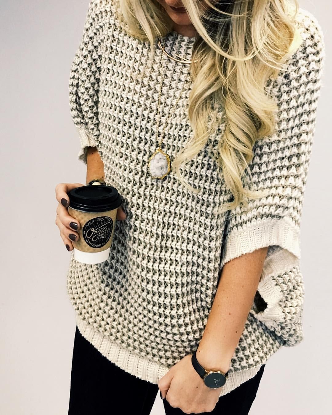 Стильные вязаные вещи