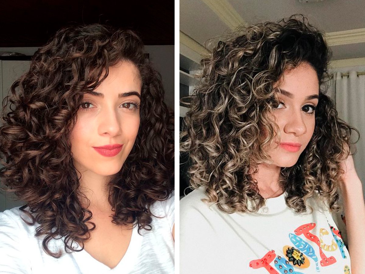 Химия на длинные волосы крупные Локоны