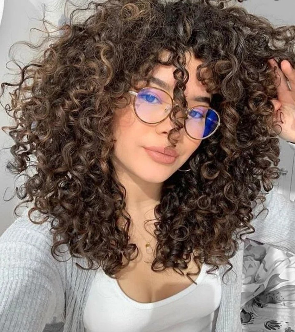 Биозавивка крупные Локоны на средние волосы