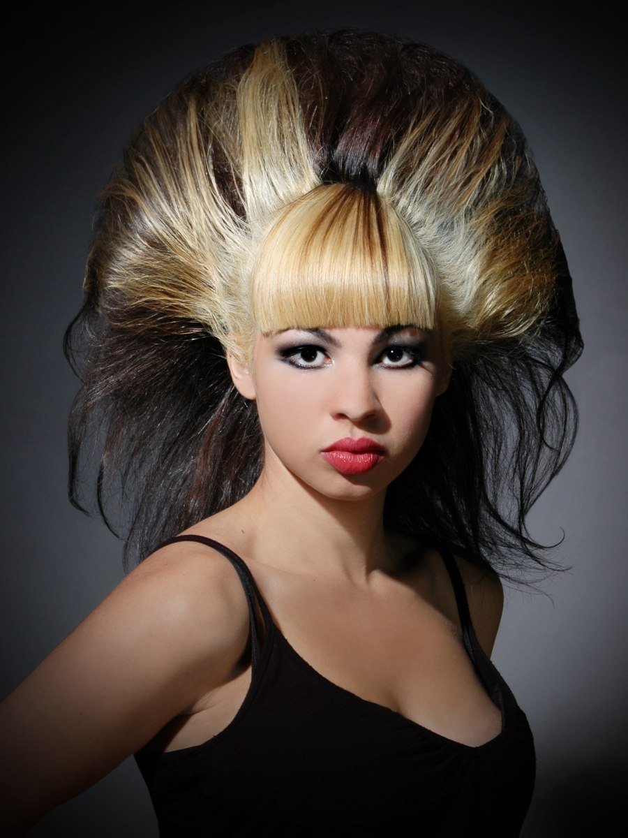 Укладка на длинные волосы